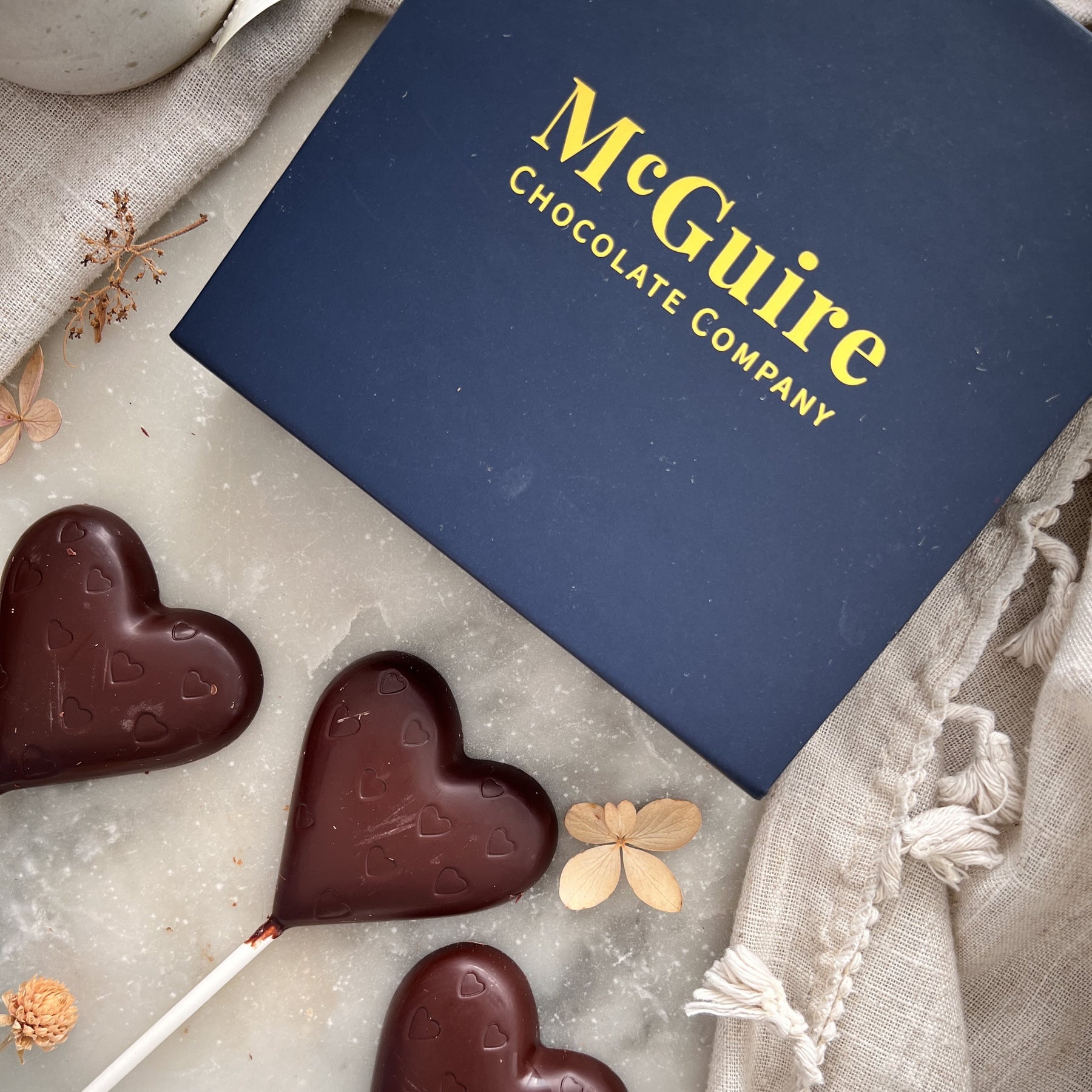 Chocolate Heart Lollipop