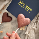Chocolate Heart Lollipop