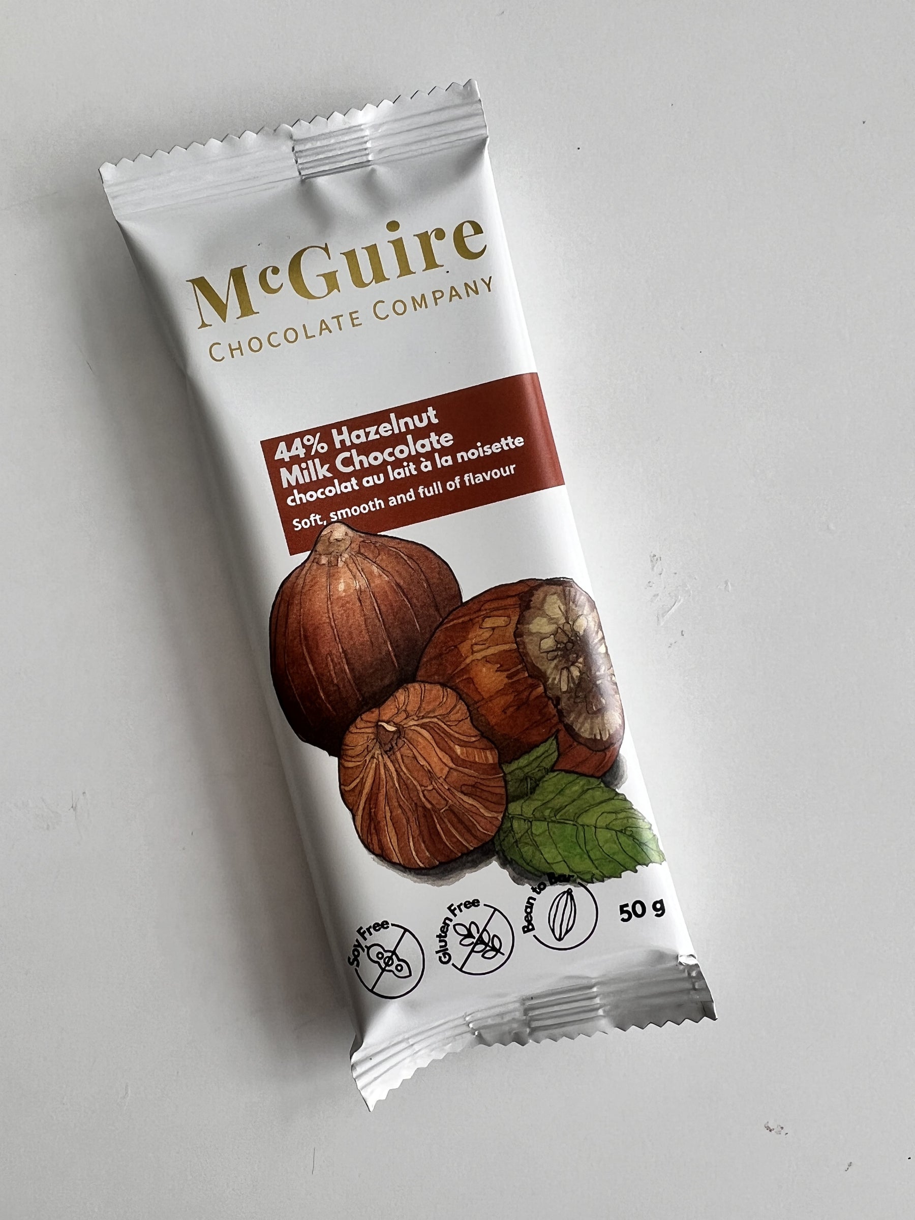 44% Hazelnut Milk Chocolate