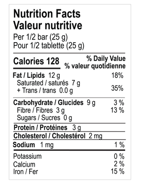 76% Sugar-Free Oat Milk Chocolate